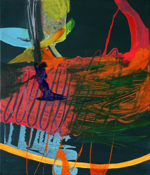 SOLD Caught in your slipstream | Oil And Acrylic Painting in Paintings by Wendy Grace