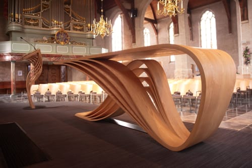 ANIMA Table | Tables by Tim van Caubergh | Nederlands Hervormde Kerk, Maasland in Maasland