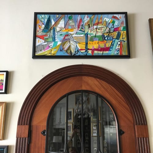 Marina Madness | Paintings by Christy Sverre Art