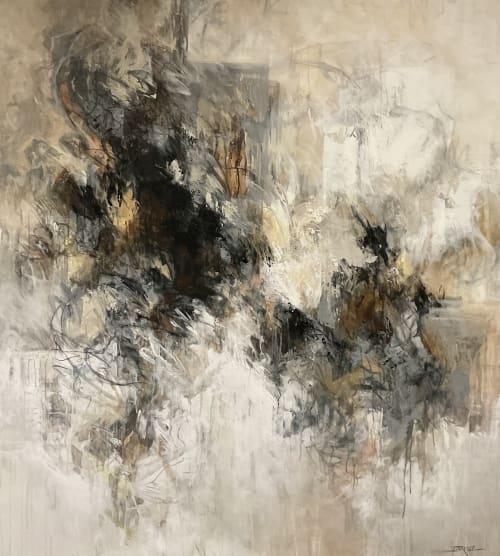 Commission an Abstract Painting similar to this. | Paintings by Jeanette Jarville, BFA Emily Carr University of Art