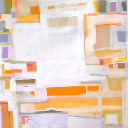 SOLD - 'VERMiLiON CLiFFS' original painting by Linnea Heide | Paintings by Linnea Heide contemporary fine art