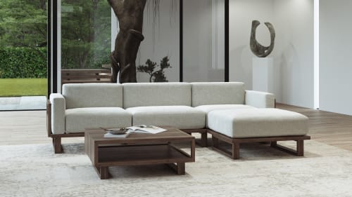 The Platform Sofa - 3 Piece + Ottoman | Couches & Sofas by Model No.