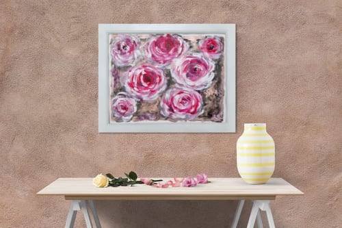 Blooming season | Oil And Acrylic Painting in Paintings by Elena Parau