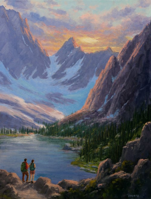 Attend Church in Idaho | Paintings by Fred Choate Fine Art
