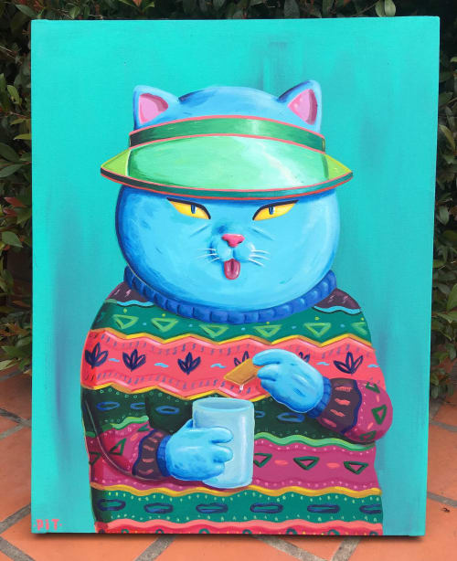 Hello Kitty | Paintings by PITARTEAGA | City Bell in City Bell