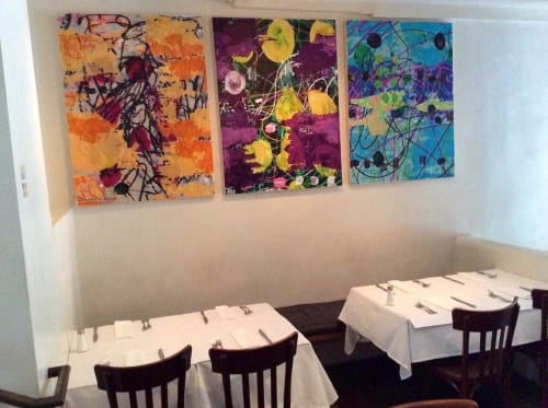 Acrylic Paintings | Paintings by Karen Olsen-Dunn | Zuni Café in San Francisco