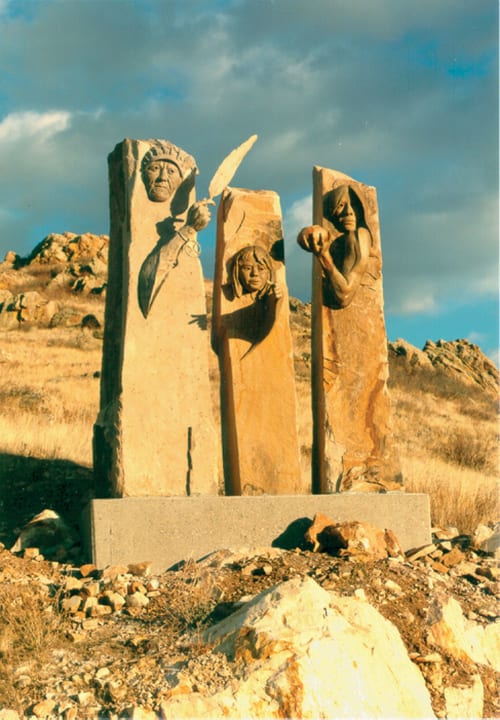 The Greeters by Denny Haskew, NSG | Public Sculptures by JK Designs and the National Sculptors' Guild | Mariana Butte in Loveland