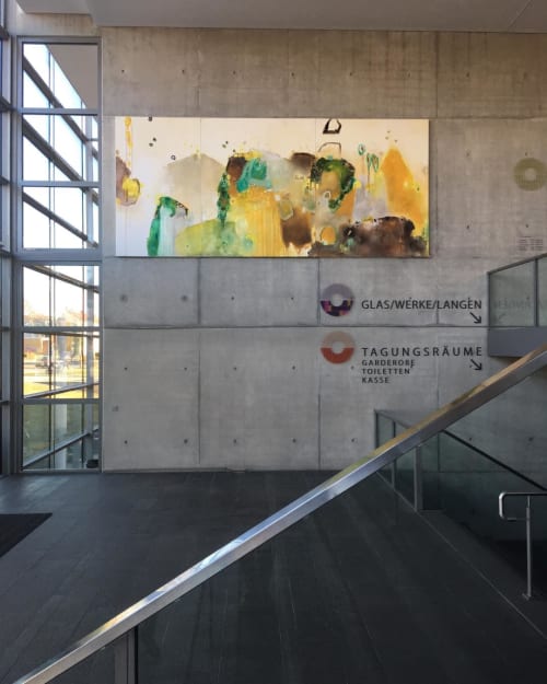 Luminaries and Phenomena | Paintings by Nicola Barth | Stadthalle Langen in Langen (Hessen)