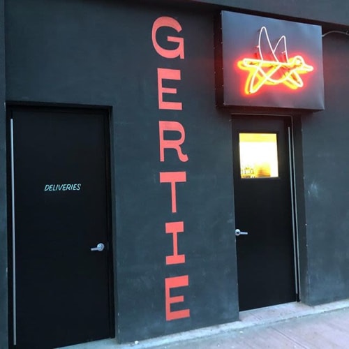 Gertie Neon | Signage by Noble Signs | Gertie in Brooklyn