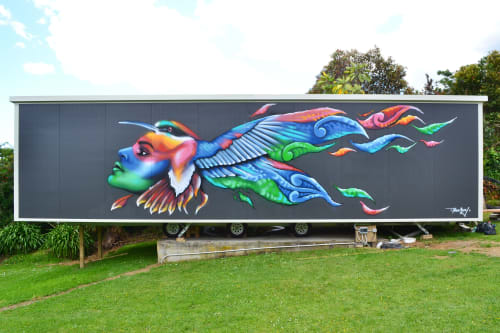 Wairua | Murals by Theo Arraj | Kapiti Neuro Therapy in Waikanae
