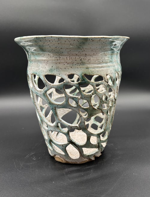 Cut Out Vase | Vases & Vessels by Feats Of Clay