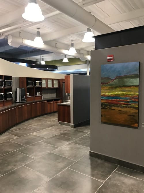 The Bobcat Commissioned Painting | Paintings by Jessica Wachter | Bobcat Company in West Fargo