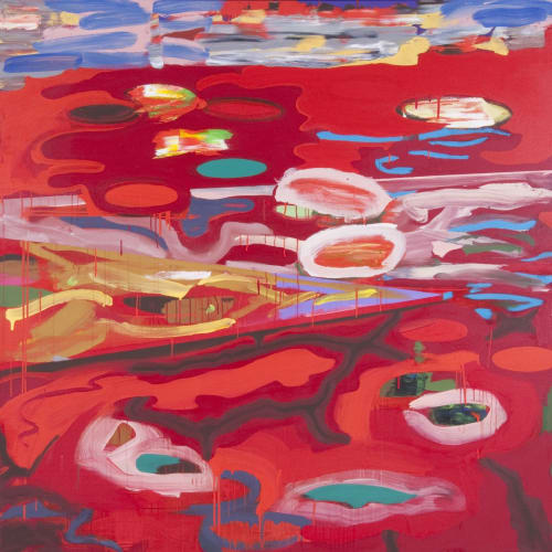 Red Sky at Morn 2 | Paintings by Michael J Halliday
