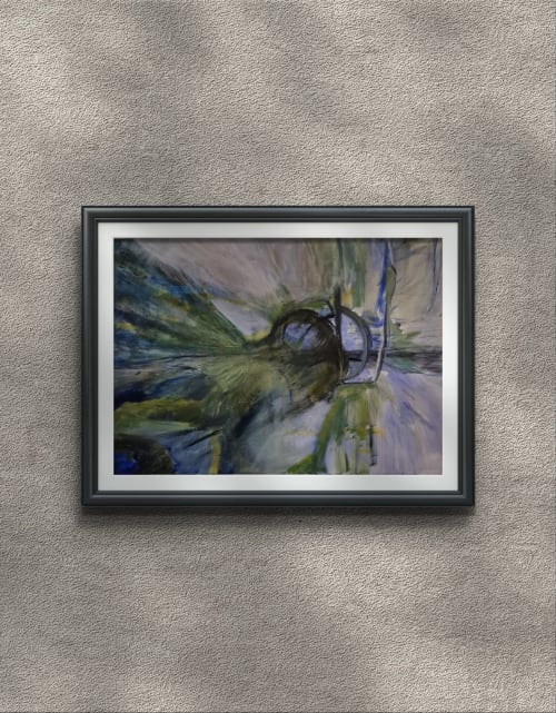 Abstract Art " Energy Affront " | Mixed Media by Patricia Askew/Soufullvisions