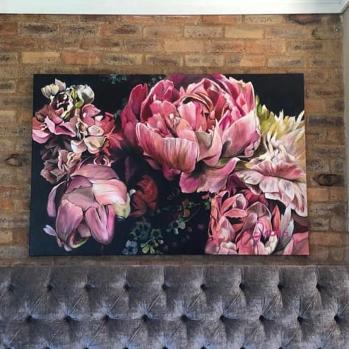 Peonies | Paintings by Jana Aspeling