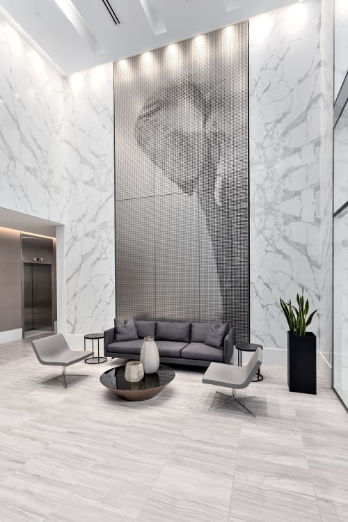 988 West Broadway commercial lobby | Interior Design by BYU Design