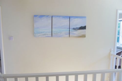 Winter Peace Triptych | Paintings by Sandra Francis