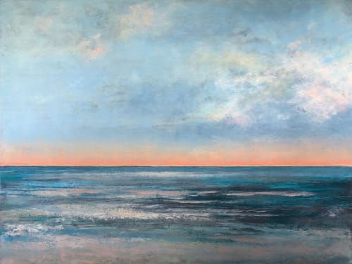 Blue Serenade | Paintings by Victoria Primicias