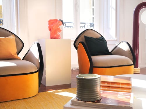 Orca armchair designed by Sergio prieto - Dovain Studio | Chairs by Dovain Studio