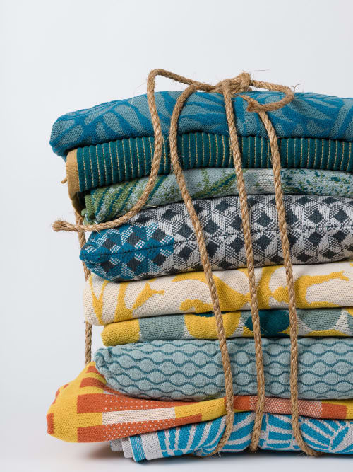 Knitted Throws in Polypropylene & Polyplush - Miami | Linens & Bedding by Studio Twist