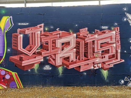 VIRUS | Street Murals by Virus