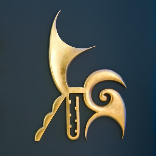 Arrivalhall of Uranus | Wall Sculpture in Wall Hangings by Jan Willem Krijger