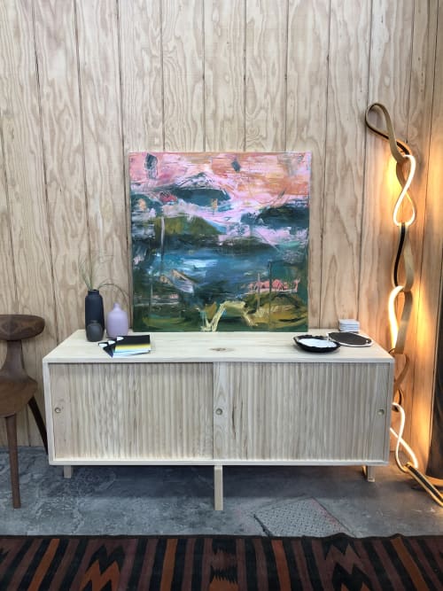 Oil on Canvas | Paintings by Tracey Kessler/TKID | Bay Area Made x Wescover 2019 Design Showcase in Alameda