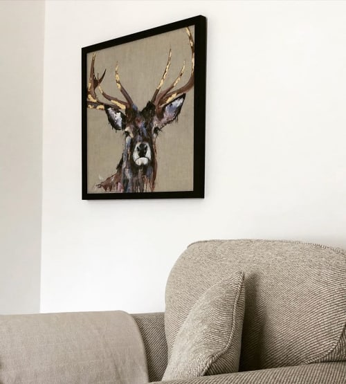 “Majesty” framed print | Paintings by Louise Luton