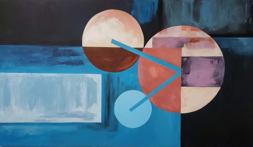 Gears | Oil And Acrylic Painting in Paintings by Keith Doles | Lofts at Murray Hill in Jacksonville