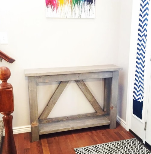 Custom Entry Table | Tables by Build Like A Chick