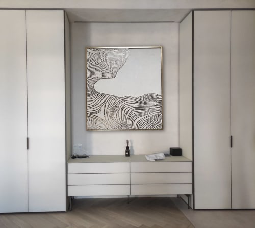 Silhouette mosaic artwork | Mixed Media by Julia Gorbunova