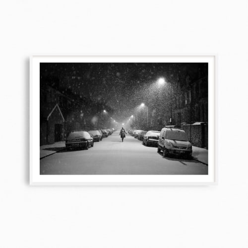 Winter in London, "Hackney in the Snow" photography print | Photography by PappasBland