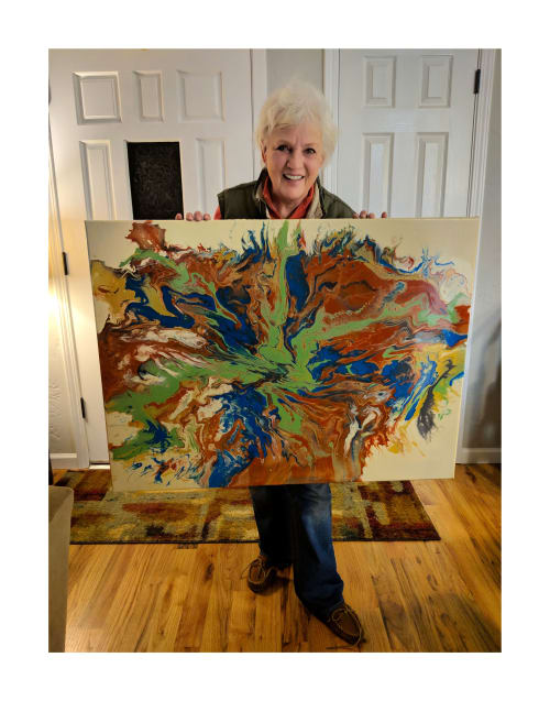 Commissioned Art | Paintings by Soulscape Fine Art + Design by Lauren Dickinson