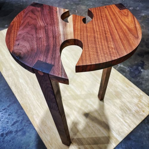Wu-The-End-Table | Tables by Ney Custom Tables : Design and Fabrication