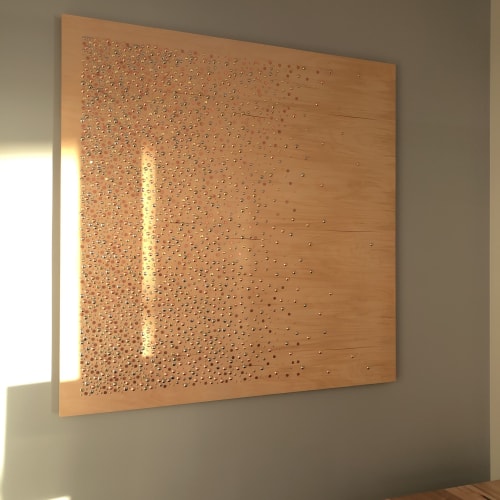 "Riveting" | Wall Sculpture in Wall Hangings by ANTLRE - Hannah Sitzer | Google RWC SEA6 in Redwood City