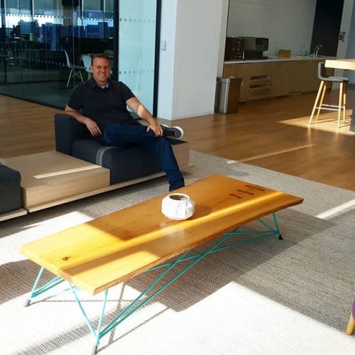 Comcast Coffee Table | Tables by Brace and Bit: Furniture and Design | Comcast Technology Center in Philadelphia