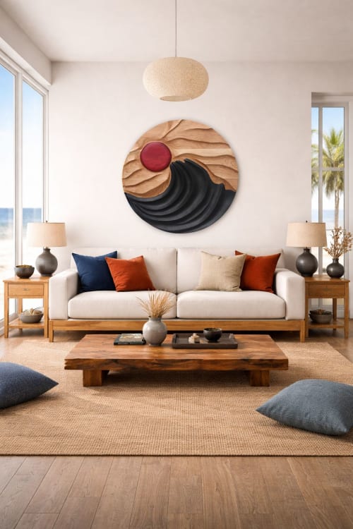 Sunset Waves | Sculptures by Craig Forget