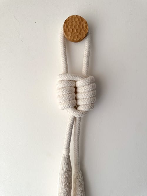 KNOT 006, Rope Sculpture Wall Hanging by Ana Salazar Atelier