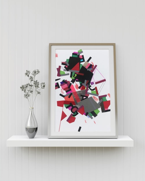 Ganaas Ajjay landfills 1 | Mixed Media by Philippe Halaburda