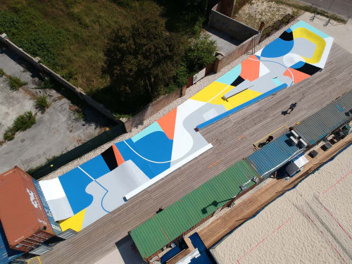 Skatepark | Street Murals by Gummy Gue | Darsena PopUp in Ravenna