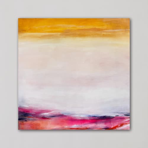Feel Sunshine | Oil And Acrylic Painting in Paintings by Melanie Biehle