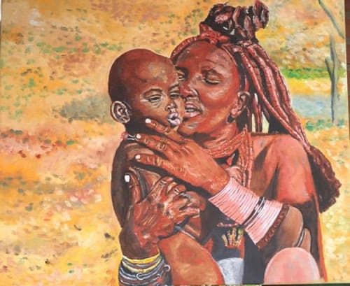HIBA MOTHER | Paintings by TERESA GOMEZ