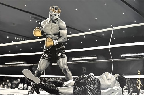 I Am The Champion - Legendary Royalty | Drawing in Paintings by Bringing Life To Art LLC (B.A.T.L. LLC)