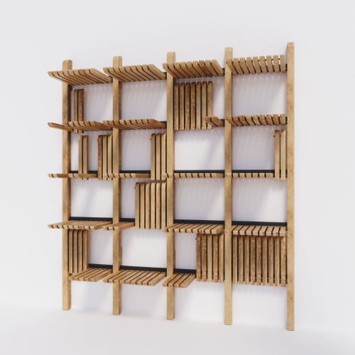 GATE modular shelves system | Shelving in Storage by SVITANOK by Artem Zakharchenko