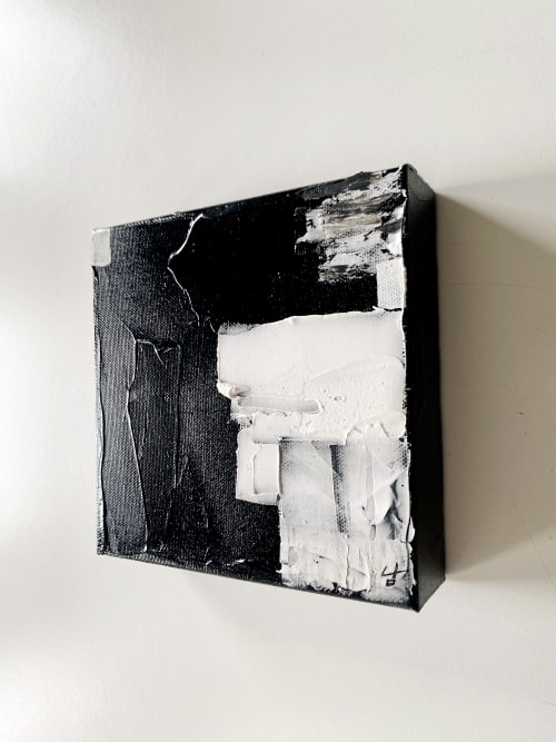 SOLD MINI Modern Abstract Original Art | Oil And Acrylic Painting in Paintings by NAMYOONSOOART