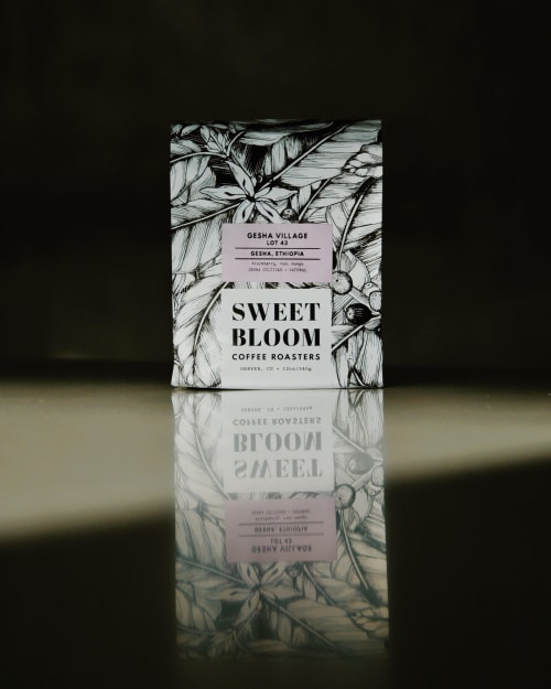 Sweet Bloom Coffee Rebranding | Art & Wall Decor by The Made Shop | Sweet Bloom Coffee Roasters in Lakewood