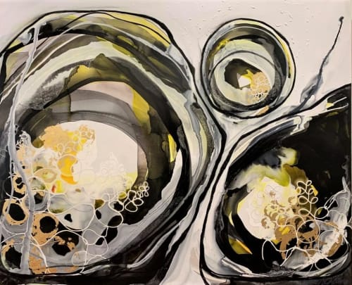 Lara Scolari Original Artwork, for Sydney Realestate Office | Paintings by Lara Scolari | Ray White Balmain in Balmain