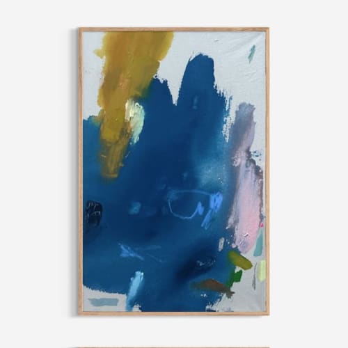 "Save It For Later" 20x30 in | Original Painting | Mixed Media by Allison Rohland