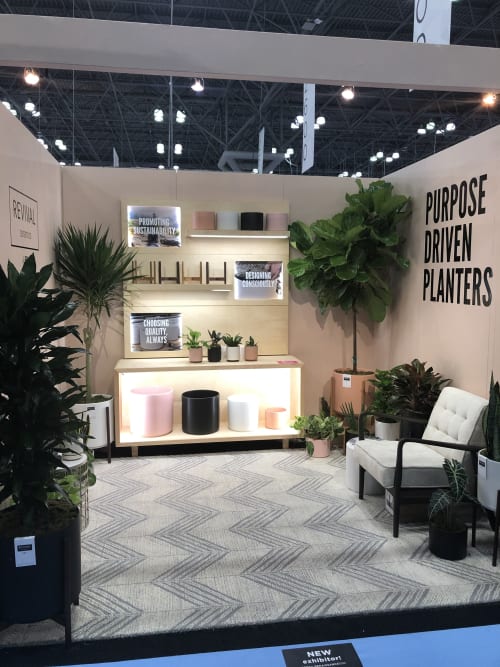 LBE Design Booth at NYNOW | Vases & Vessels by LBE Design | Javits Center in New York