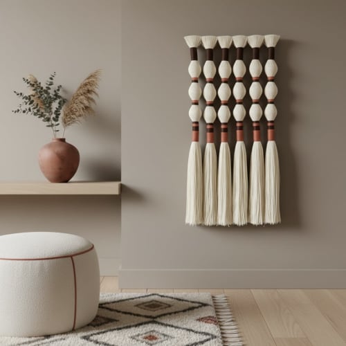 Boho macrame large wall hanging | Tapestry in Wall Hangings by Sarmal Design